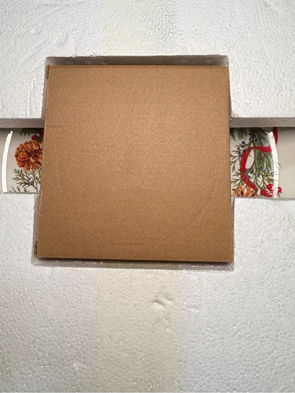 Princess House Brown Cork Storage Square - Natural Organizer Tile